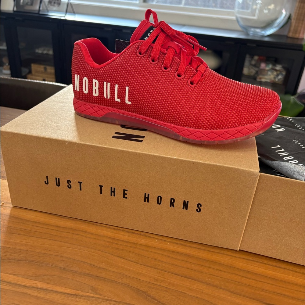 NOBULL Bold Red Trainers
